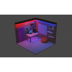 Gambar Jual Jasa Pembuatan Ruangan Isometrik 3D