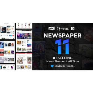 Gambar NewsPaper 11.3.2 (+Cloud Library) – News Magazine Theme