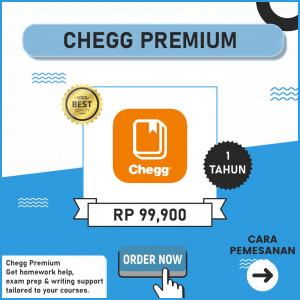 Gambar Chegg Premium Murah Bergaransi 1 Tahun