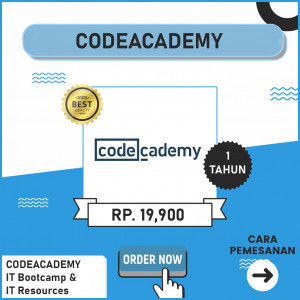Gambar CodeCademy Premium Murah Bergaransi 1 Tahun