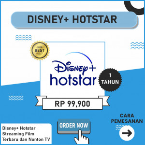 Gambar Disney Hotstar+ Premium Murah Bergaransi 1 Tahun