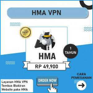 Gambar HMA VPN Premium Murah Bergaransi 1 Tahun