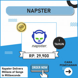 Gambar Napster Premium Murah Bergaransi 1 Tahun