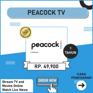 Gambar Peacock TV Premium Murah Bergaransi 1 Tahun