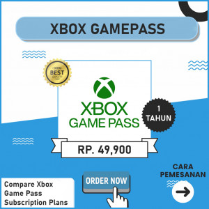 Gambar XBOX Games Pass Premium Murah Bergaransi 1 Tahun