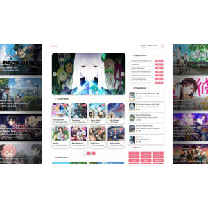 Gambar Novus Anime WordPress Theme
